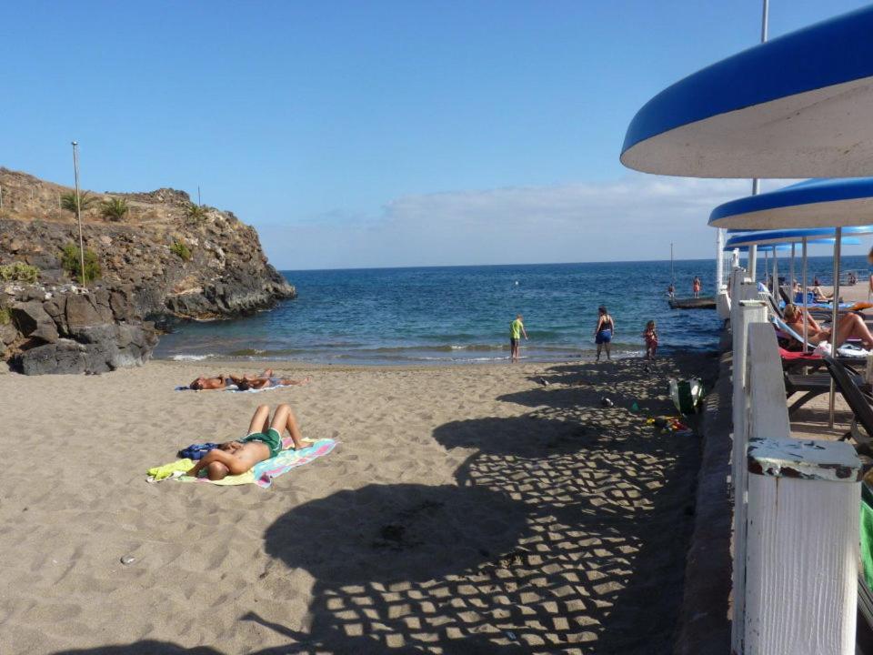 Beach-Front Tenerife Sth Sea And Pool View Costa Del Silencio Luaran gambar